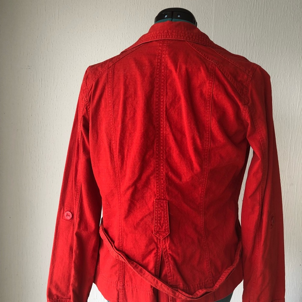 Deep Red Jacket - Picture 3 of 4